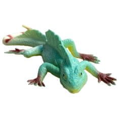 AGAMA Gumijasta agama žaglasta, upogljiva, realistična, 16 cm