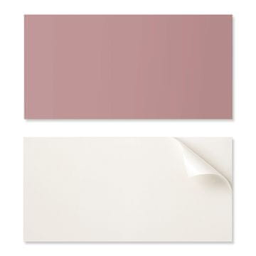 COLORAY Vinilna plošča, pripravljena za montažo, z dekorativnim tiskom 120x60 cm, roza barva