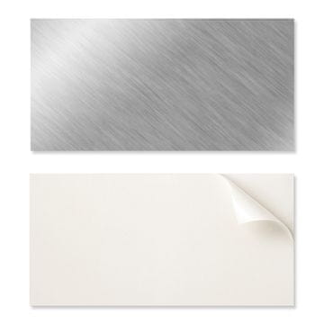 COLORAY Samolepilne PVC stenske ploščice s kovinsko teksturo 10x40x20 cm