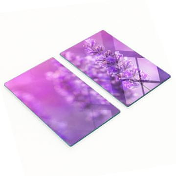 shumee Kaljene večnamenske dekorativne steklene plošče sivka 2x30x52 cm