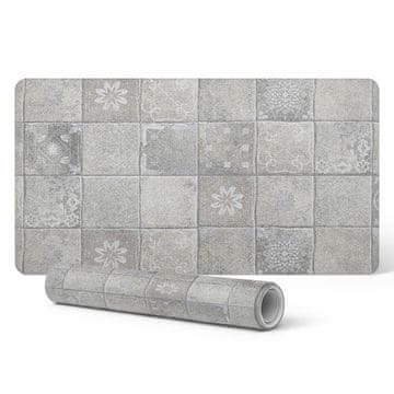 shumee Elegantna dekorativna podloga za mizo iz ploščic z ornamentom 100x50 cm