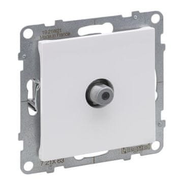 LEGRAND TV vtičnica bela tip "F" terminal 1.5DB IP20 Suno Legrand 721163