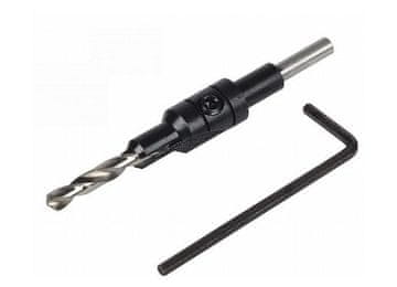 WolfCraft Wolfcraft grezilo s posnetim robom 7 mm, premer vijaka 5-6 mm.