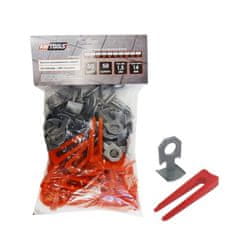 awtools NIVELIRAJOČI SISTEM ST 1,5 mm 50+50 (SPONKA 7-15 mm + KLIN)