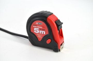 awtools RDEČI IN ČRNI LEPILNI TRAK 5 m x 19 mm ABS TPR 2-STOP