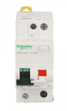 Schneider Diferencialno varovalko 2P 16A B 0,03A tip A DPN Vigi K A9D23616