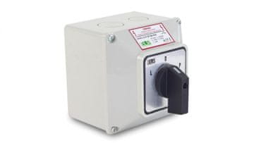 shumee Grebenasto stikalo L-0-P 25A 3P v ohišju IP65 / LW25 L-0-P 3P OB