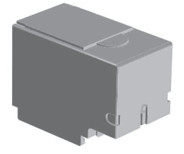 shumee Kratki pokrovček priključka (3 kosi) OTS250G1S/3 1SCA022731R8310