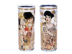 Carmani Komplet 2 kozarcev za vodko - G. Klimt. Poljub + Adela (carmani)