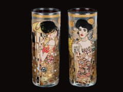 Carmani Komplet 2 kozarcev za vodko - G. Klimt. Poljub + Adela (carmani)