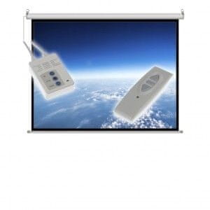 slomart ART FS-100 projekcijsko platno 100" 4:3 203x152cm električno z daljincem