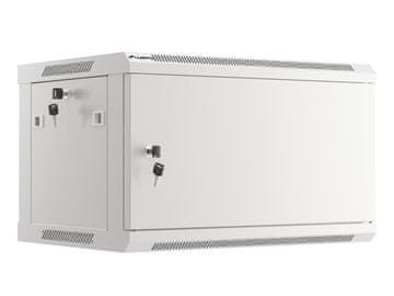 slomart Lanberg 19" 6U 600x450mm stenska omara, siva (WF01-6406-00S)