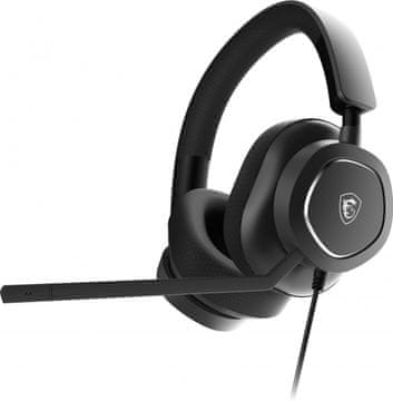 MAESTRO MSI Maestro 300 gaming slušalke, črne, USB-C/USB-A