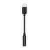 AUX-adapter tipa C (moški) za 3,5-mm priključek (ženski), črn