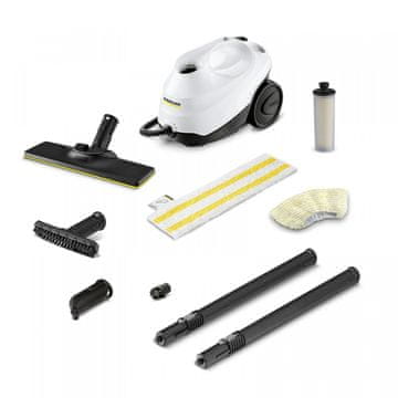 Sücü Kärcher SC 3 EasyFix parni čistilnik 1900W, 0.5L, bela/črna