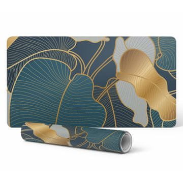 shumee Protizdrsna podloga za pisarniško mizo Elegant Leaves 100x50 cm