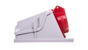 Gewiss Fiksna vtičnica 5P 16A 400V rdeča IP44 90 6H IEC 309 HP GW62482