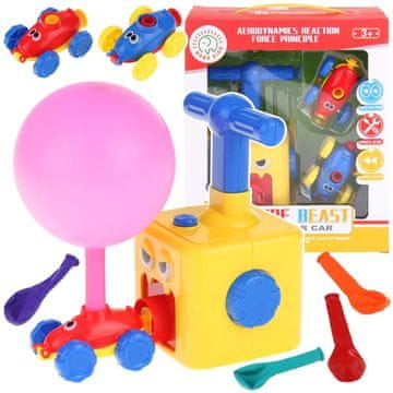 Nobo Kids Aerodinamična avtomobilska črpalka za balone za otroke - rumena