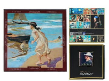 Carmani Stekleni podstavek - J. Sorolla, Dekle vstopi v morje (Carmani)