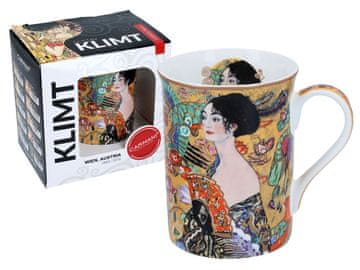 Carmani Klasična nova skodelica - G. Klimt, Ženska z pahljačo (carmani)
