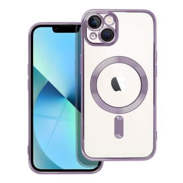 OEM Ohišje za iPhone 13 Electro Mag Cover, združljivo z MagSafe, vijolično