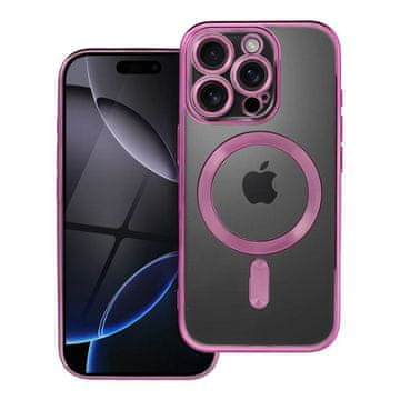 OEM Ohišje za iPhone 16 PRO Electro Mag Cover, združljivo z MagSafe, roza