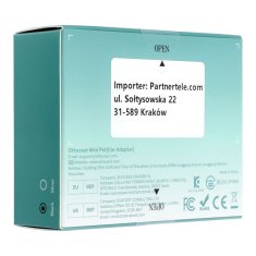 Ottocast Brezžični avtomobilski adapter OTTOCAST Mini Cube T3, črn