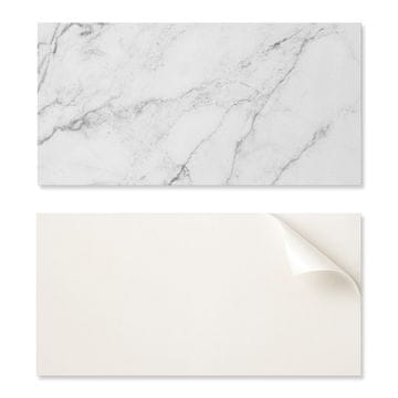 COLORAY Samolepilna vinilna plošča - dekoracija s tiskom 120x60 cm elegantni beli marmor