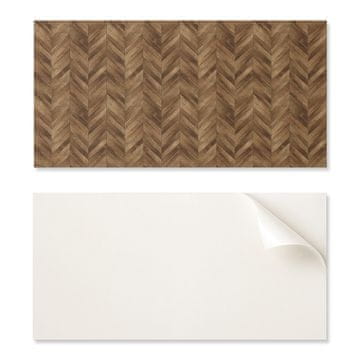 COLORAY Paket vinilnih ploščic z vzorcem ribje kosti v spalnici 6x60x30 cm