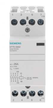 Siemens Modularni kontaktor 25A 4Z tuljava 24V AC DC Sentron 5TT5030-2