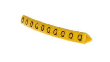 shumee Označevalnik kablov OZ-1/Q rumen E04ZP-01020203900 /100 kosov/