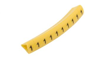 shumee Označevalnik kablov OZ-2/1 rumen E04ZP-01020400200 /100 kosov/