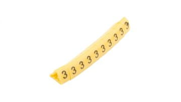 shumee Označevalnik kablov OZ-2/3 rumen E04ZP-01020400400 /100 kosov/