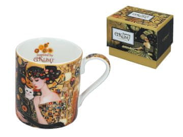Carmani, porcelanasta skodelica 340 ml - motiv, navdihnjen s slikami G. Klimta
