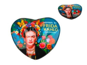 Carmani Magnet v obliki srca - navdihnjen s slikami F. Kahlo (carmani)