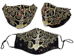 Carmani ZAŠČITNA MASKA S FILTROM GUSTAV KLIMT DREVO ŽIVLJENJA DARILO