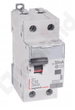 LEGRAND Diferencialno varovalko 2P 10A C 0,03A tip AC P312 DX3 411011