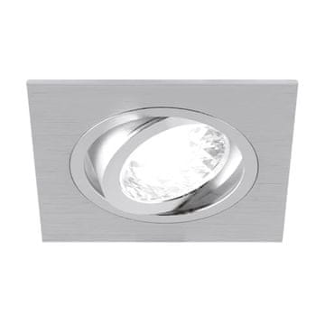 Ideus Srebrna stropna svetilka D 50W GU10 IP20 aluminij Ideus 03097