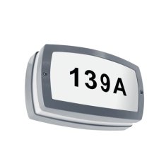 Ideus Hermetična LED svetilka siva 8W IP54 4100K solina Ideus 03686