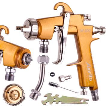 shumee Pištola za barvanje HVLP 1,2 mm ZA barvne enote 1/4 3/8 palca