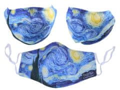 Carmani ZAŠČITNA MASKA S FILTROM VAN GOGH ZVEZDNA NOČ DARILO