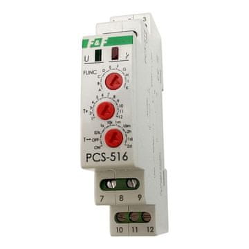 FF Časovni rele PCS-516 UNI 10-funkcijski večfunkcijski F&F 1429