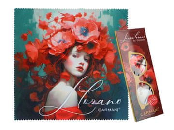 Carmani Čistilo za očala LINDA LOZANO FLORAL SYMPHONY
