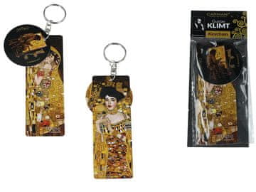 Carmani Obesek/ključ za torbico - G. Klimt, Poljub in Adele (carmani)