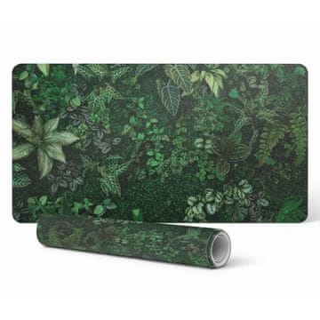 shumee Zaščitna podloga za igralno tipkovnico in miško Leafy Wall 100x50 cm