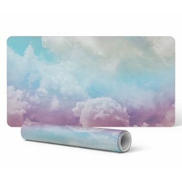 shumee Dekorativna namizna podloga s premium potiskom pastelnih oblakov 90x45 cm