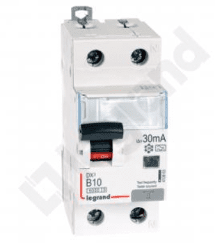 LEGRAND Diferencialno varovalko 2P 10A B 0,03A tip A P312 DX3 410963