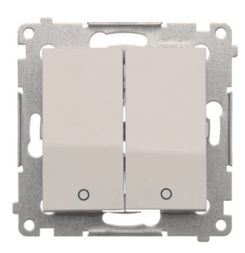 shumee Dvopolno stikalo Simon 54 (modul) 16AX 250V belo DW22A.01/11
