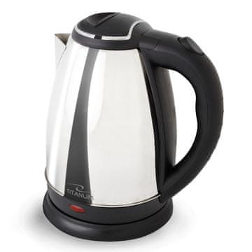 Titanum Električni kuhalnik vode ESP TKK102S, 1.8 L, 1800 W, srebrn