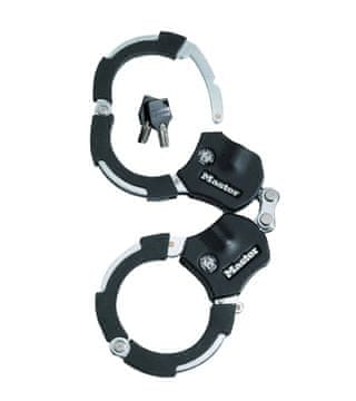 Master Master Lock Street Cuff Slot obročni zaklep 360 mm, črna/srebrna